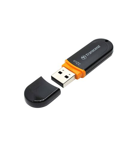 USB Flash Transcend JetFlash 300 32GB Black (TS32GJF300), 3-е