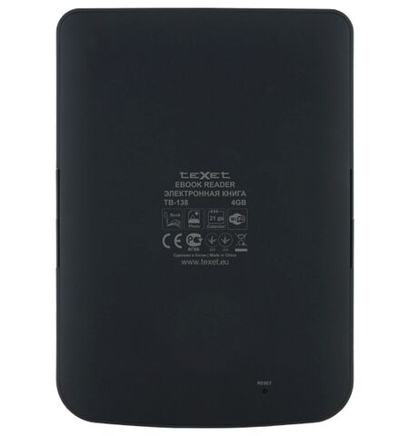 Электронная книга teXet TB-138, 4-е