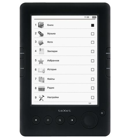 Электронная книга teXet TB-216, 6-е