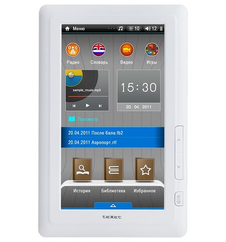 Электронная книга teXet TB-710HD, 9-е