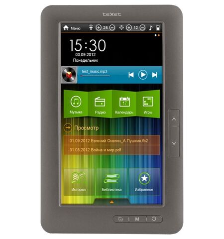 Электронная книга teXet TB-780HD, 10-е