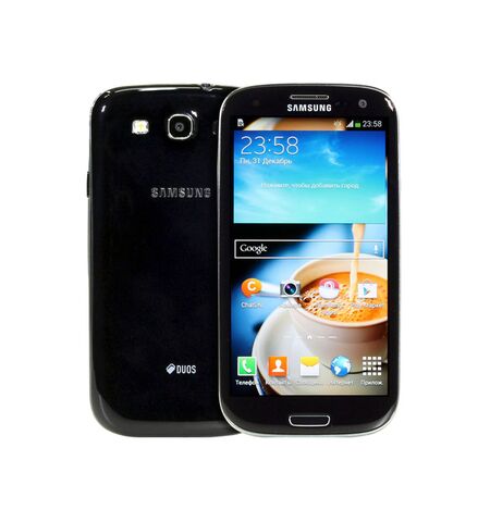 Смартфон Samsung GALAXY S III 16GB Duos GT-I9300I Onyx Black, 6-е