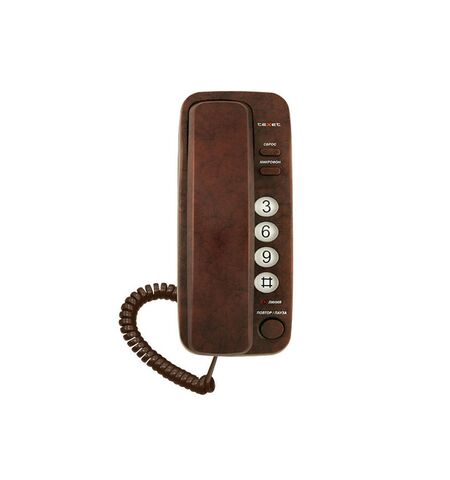 Проводной телефон TeXet TX-226 Marble Brown, 2-е фото товара в интерент-магазине freenet.by Проводной телефон TeXet TX-226 Marble Brown, 2-е