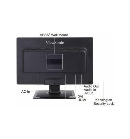 Монитор ViewSonic VX2410mh-LED, 3-е