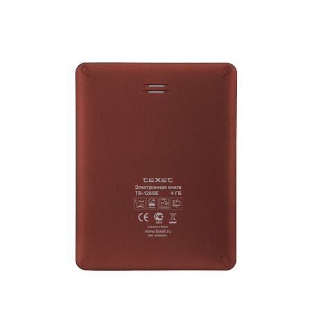 Электронная книга teXet TB-126SE Red, 2-е фото товара в интерент-магазине freenet.by Электронная книга teXet TB-126SE Red, 2-е