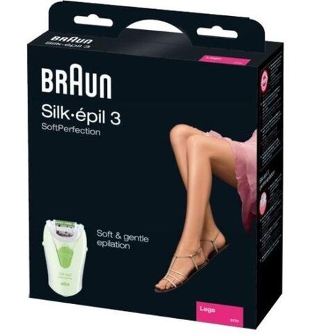 Эпилятор Braun Silk-epil 3 SoftPerfection Legs 3170, 2-е