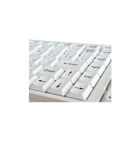 Комплект клавиатура + мышь CBR SET 708 White, 2-е