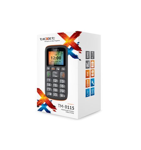 Кнопочный телефон TeXet TM-B115, 9-е