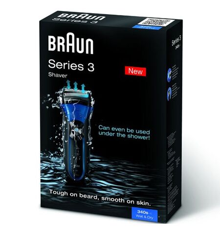 Электробритва Braun Series 3 Shaver 340s-4 Wet & Dry, 2-е
