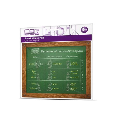 Коврик для мыши CBR CMP 027 English, 2-е