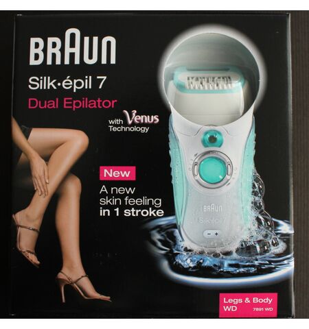 Braun Silk-epil 7 Dual Epilator Legs & Body 7791, 2-е