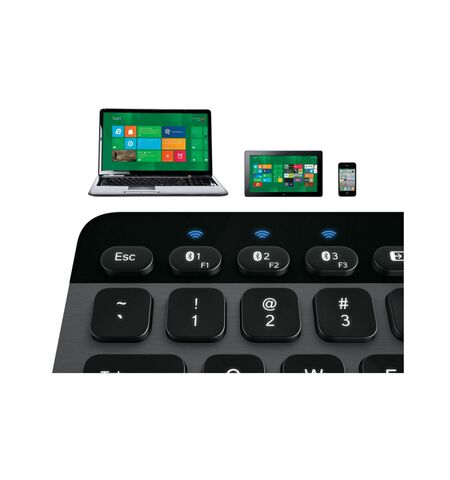 Клавиатура Logitech K810 Illuminated Keyboard Bluetooth, 3-е фото товара в интерент-магазине freenet.by Клавиатура Logitech K810 Illuminated Keyboard Bluetooth, 3-е