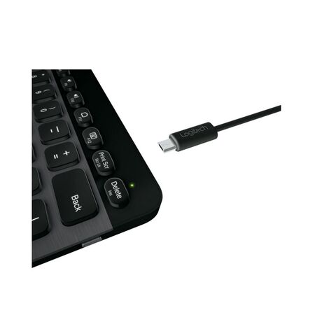 Клавиатура Logitech K810 Illuminated Keyboard Bluetooth, 2-е фото товара в интерент-магазине freenet.by Клавиатура Logitech K810 Illuminated Keyboard Bluetooth, 2-е