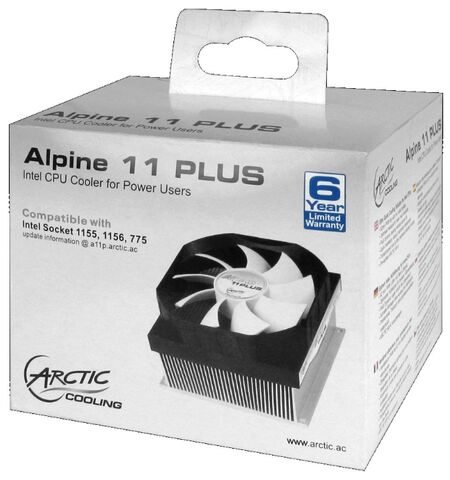 Arctic Cooling Alpine 11 PLUS, 6-е