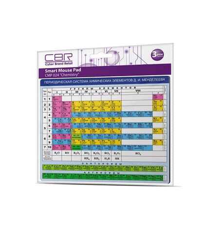 Коврик для мыши CBR CMP 023 Chemistry, 2-е