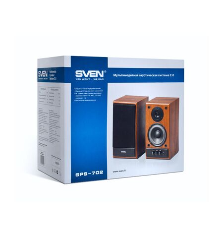 Акустическая система SVEN SPS-702 Walnut, 2-е