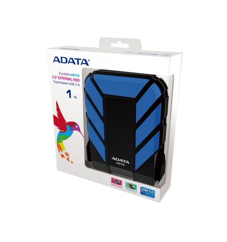 Внешний жесткий диск ADATA DashDrive Durable HD710 1TB Blue (AHD710-1TU3-CBL), 2-е