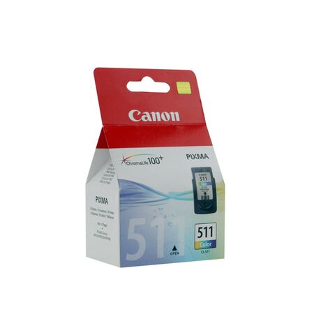 Оригинальный картридж Canon CL-511 Color, 2-е