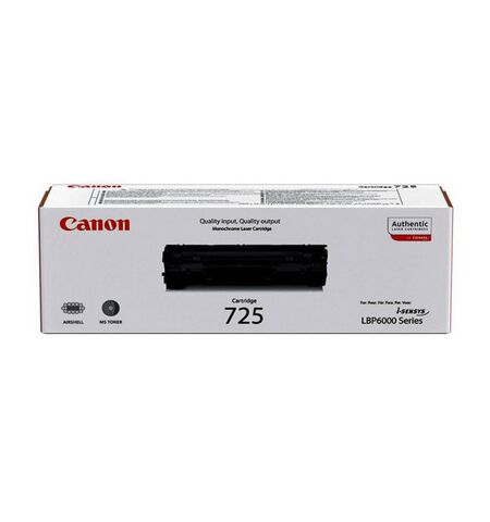 Оригинальный картридж Canon Cartridge 725, 2-е