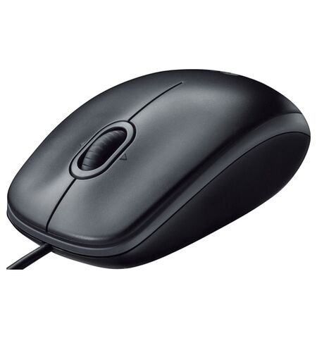 Logitech B110 Optical Mouse Black, 3-е
