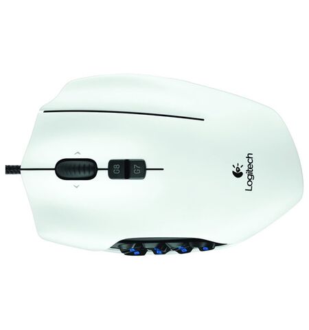 Игровая мышь Logitech G600 MMO Gaming Mouse White, 2-е