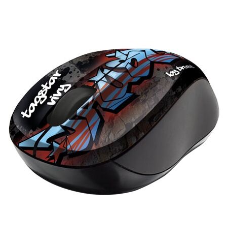 Trust Vivy Wireless Mini Mouse Tagstar  Graffiti, 6-е