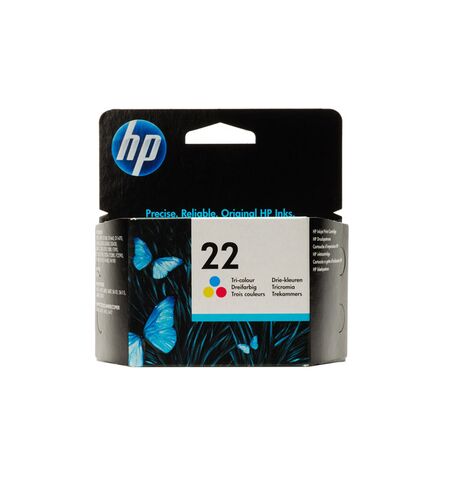 Оригинальный картридж HP 22 Color (C9352AE), 2-е