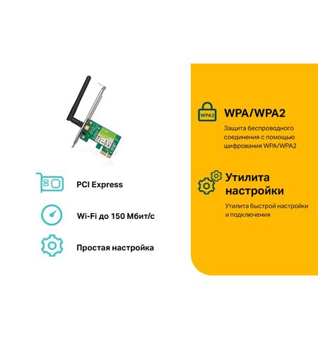 Беспроводной адаптер TP-Link TL-WN781ND, 4-е