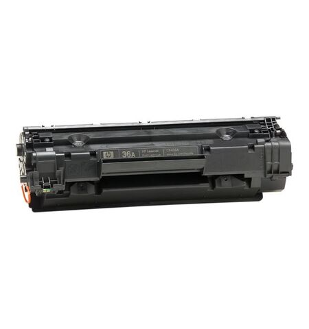 Оригинальный картридж HP 36A Black (CB436A), 2-е
