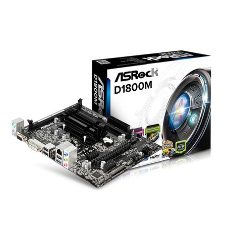 Материнская плата ASRock D1800M, 2-е