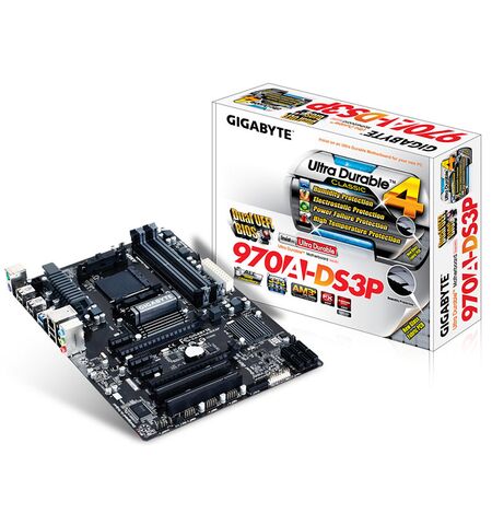 Материнская плата GIGABYTE GA-970A-DS3P (rev. 1.0), 4-е