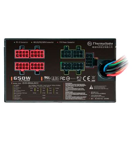 Thermaltake EVO Blue 650W (W0307RU), 3-е