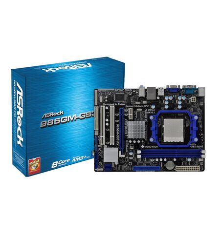 Материнская плата ASRock 985GM-GS3 FX, 2-е