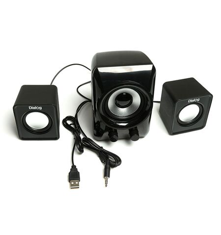 Акустическая система Dialog AC-202UP Black, 2-е