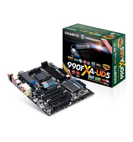 Материнская плата GIGABYTE GA-990FXA-UD5, 2-е