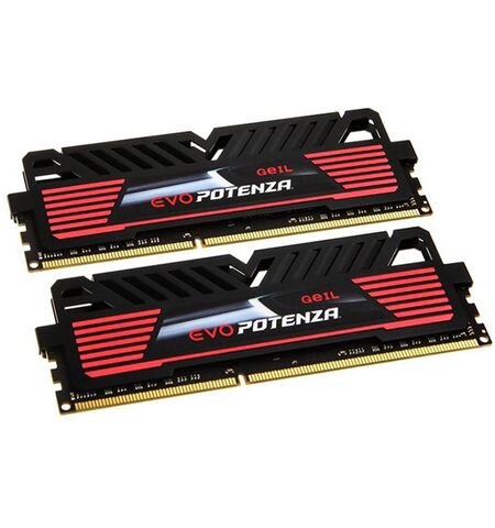 Оперативная память GeIL EVO Potenza Onyx Black 16GB kit (2x8GB) DDR3-1600 PC3-12800 (GPB316GB1600C11DC), 3-е