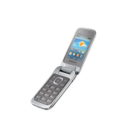 Кнопочный телефон Samsung GT-C3592 DUOS Titanium Silver, 5-е