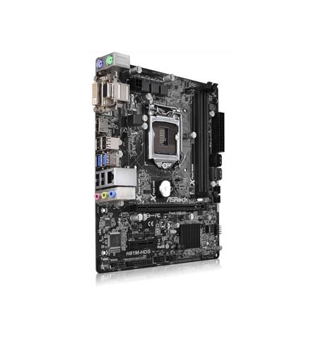 Материнская плата ASRock H81M-HDS, 2-е