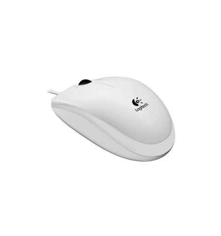 Мышь Logitech B100 Optical USB Mouse White, 5-е