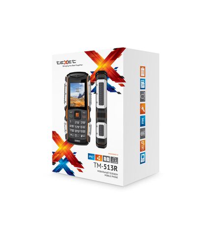 Кнопочный телефон teXet TM-513R, 7-е фото товара в интерент-магазине freenet.by Кнопочный телефон teXet TM-513R, 7-е