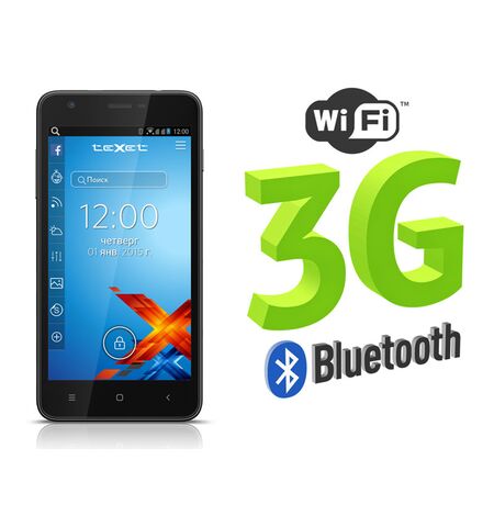 Смартфон TeXet X-maxi 2 TM-5016, 10-е