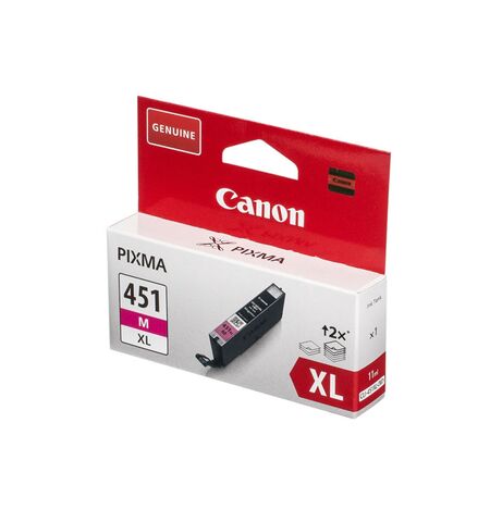 Оригинальный картридж Canon CLI-451 Magenta, 2-е