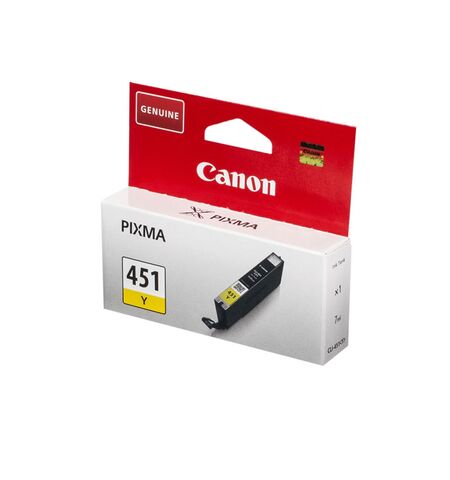 Оригинальный картридж Canon CLI-451 Yellow, 2-е