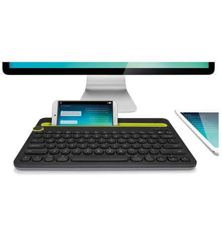 Клавиатура Logitech K480 Bluetooth Multi-Device Black (920-006368), 2-е