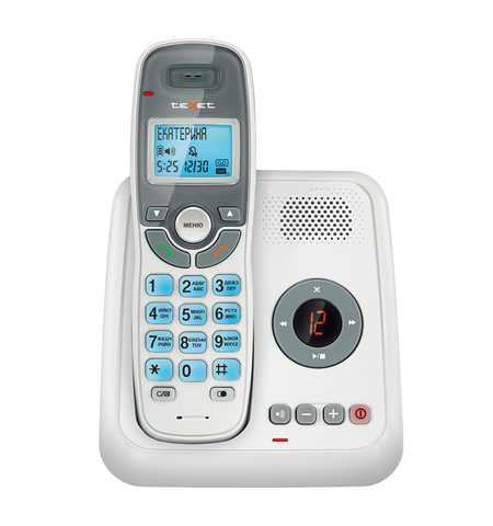 Радиотелефон teXet TX-D6955A White, 2-е