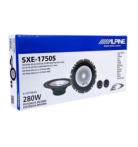 Компонентная АС Alpine SXE-1750S, 2-е