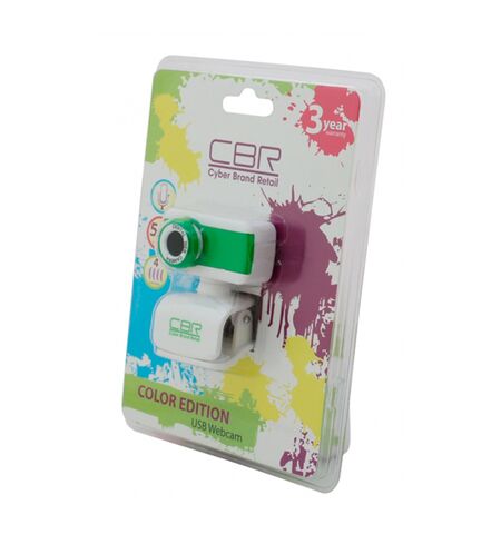 Веб камера CBR CW-832M Green, 2-е