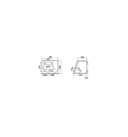 Корпусной пассивный сабвуфер Clarion SW3013B, 2-е