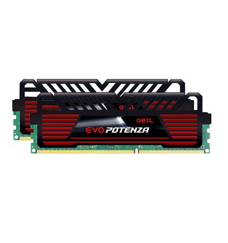 Оперативная память GeIL EVO Potenza Onyx Black 8GB kit (2x4GB) DDR3-1600 PC3-12800 (GPB38GB1600C11DC), 2-е