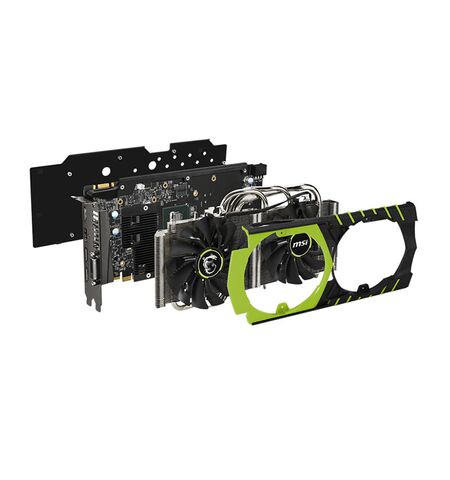 Видеокарта MSI GeForce GTX 960 2GB GDDR5 Gaming 100ME, 4-е